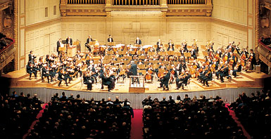 Inside Symphony Hall